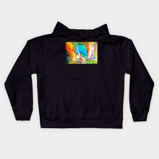 Skull Profile Kids Hoodie